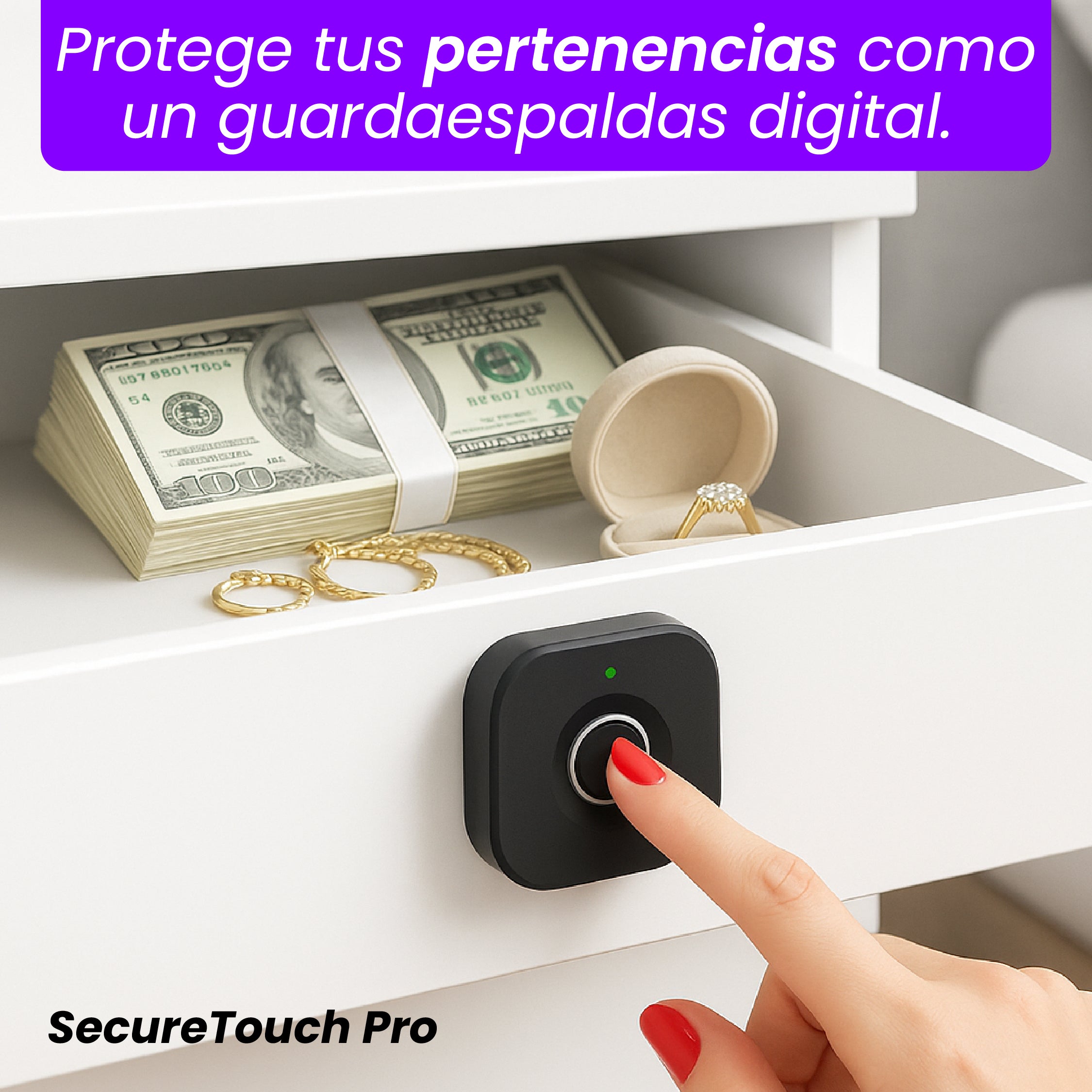 SecureTouch Pro - Cerradura Biométrica Inteligente